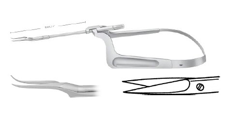 МІКРО НОЖИЦІ ВИГН. ГОСТР./ГОСТР.